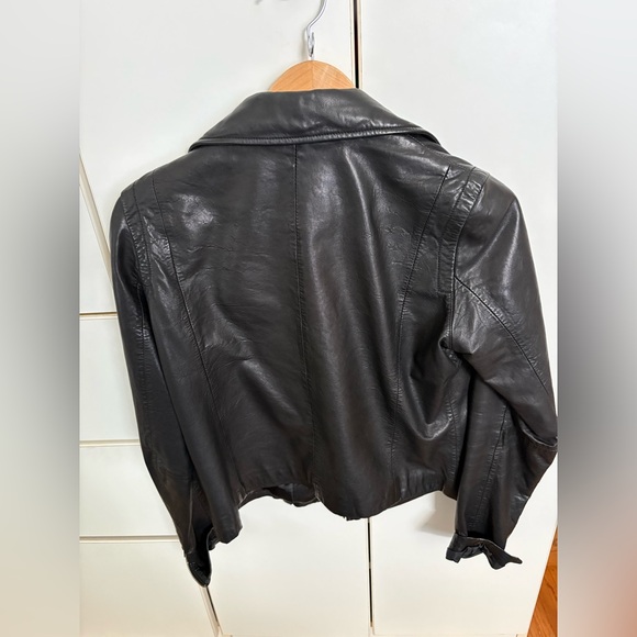 Madewell Women’s Leather Jacket size M - Picture 6 of 9